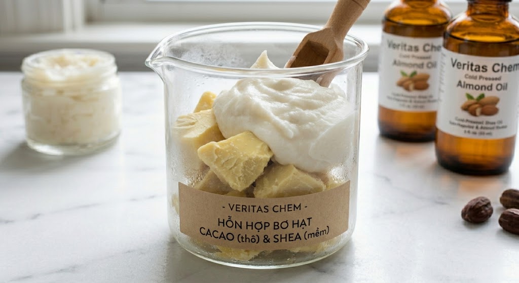 Cách Làm Kem Ủ Từ Dầu Và Bơ (Whipped Butter): Tuyệt Chiêu Dưỡng Da & Tóc "Mềm Như Mây"